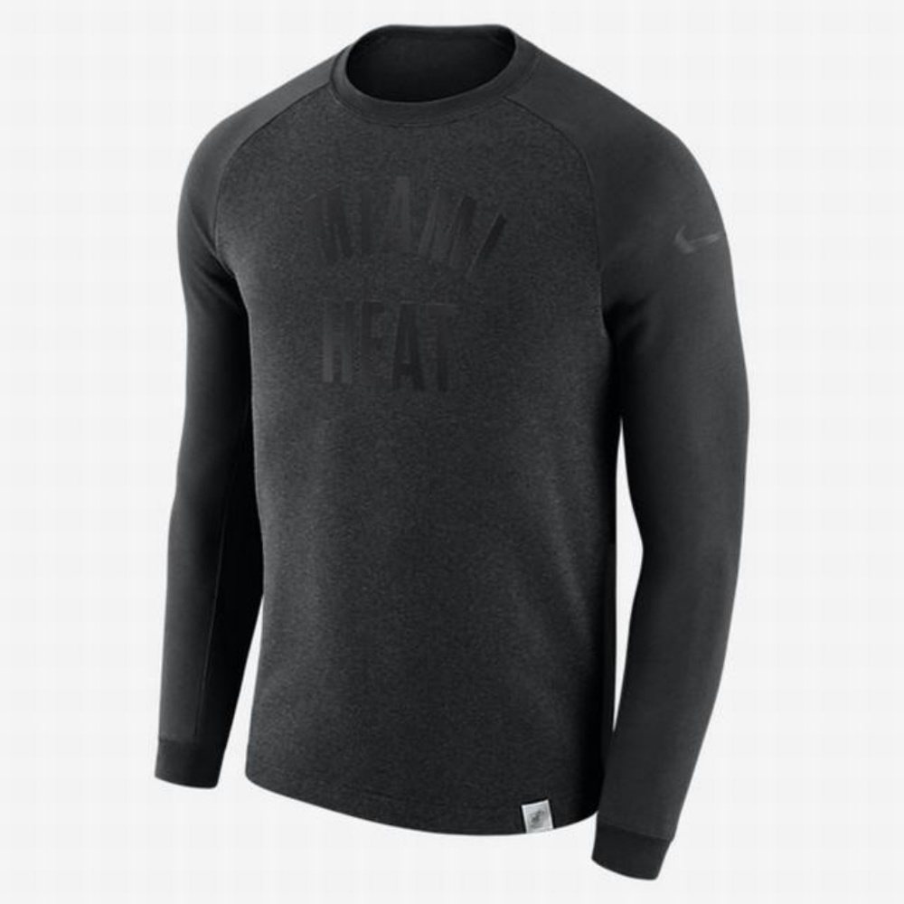 Miami heat modern crew sweater size L